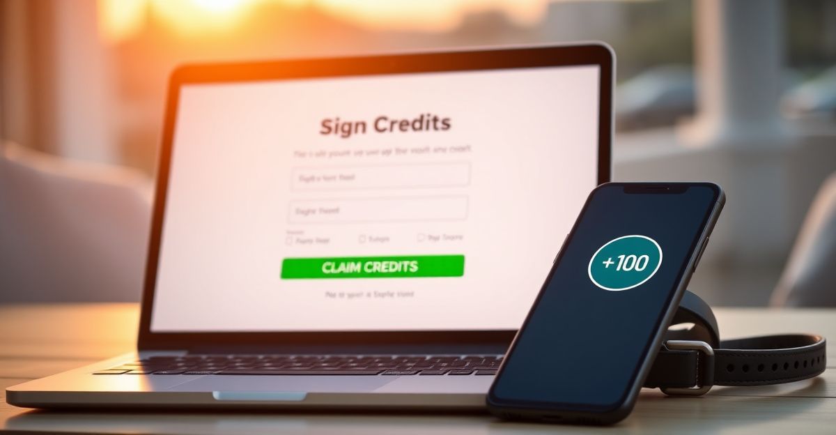 How to Claim Your Credits at Sign-Up